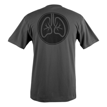 ELVT Lungs T-Shirt in Dark Gray