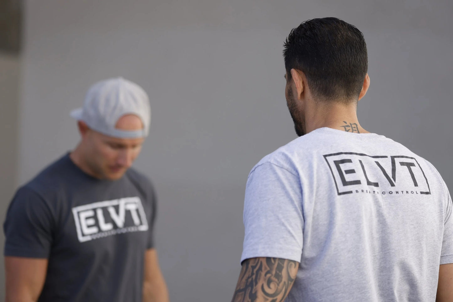 ELVT T-Shirt in Heathered Gray
